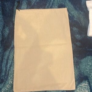 Burberry Beige Dust Bag 14 x 10